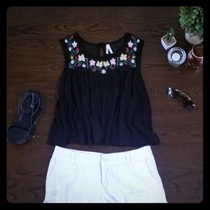 white short
